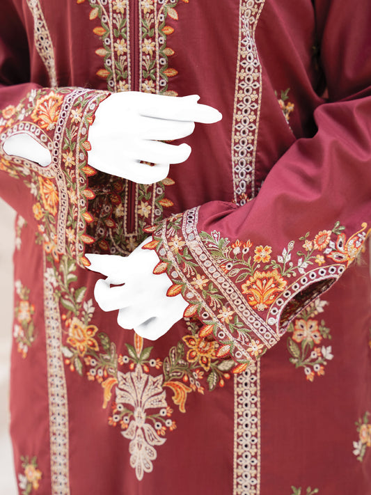 Embroidered Lawn 2PC Stitched
