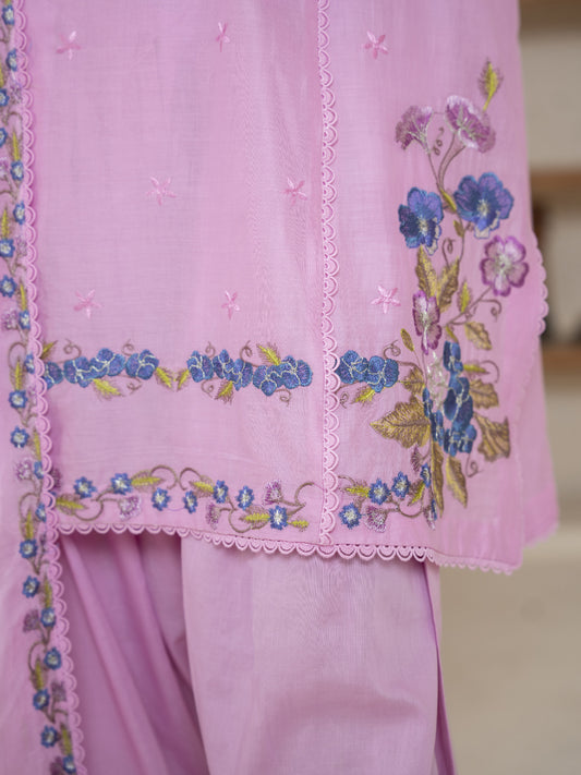 Embroidered Lawn Stitched 3-Pc