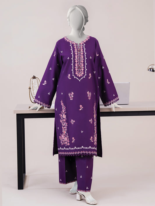 Embroidered Khaddar | Stitched