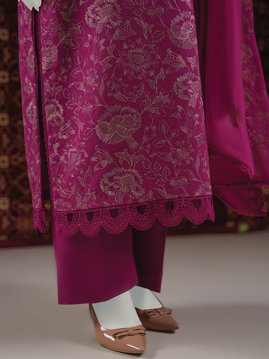 Embroidered Karandi