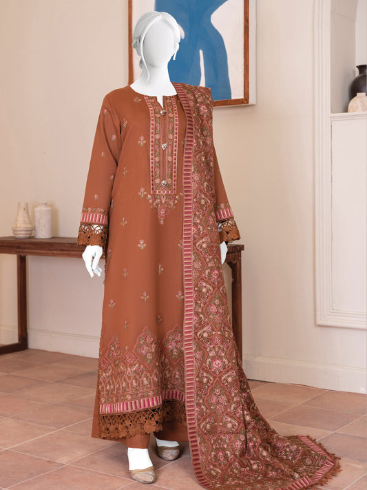 Embroidered Karandi