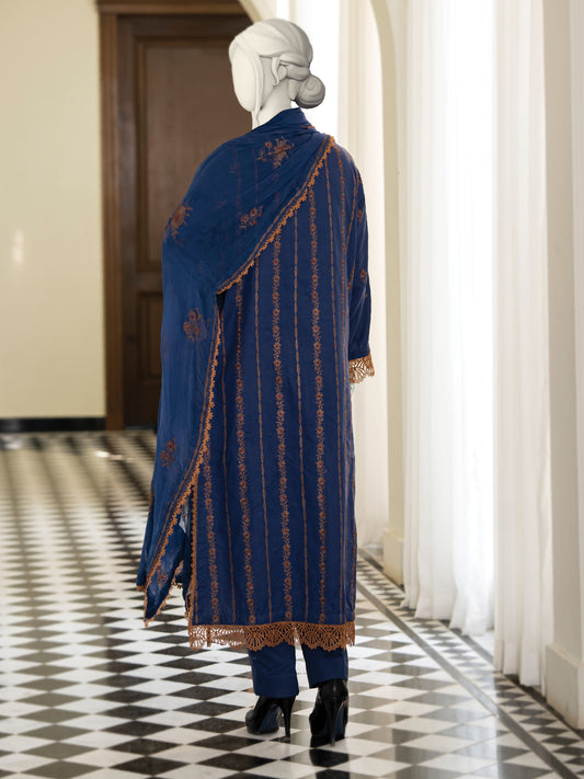 Embroidered Swiss Lawn