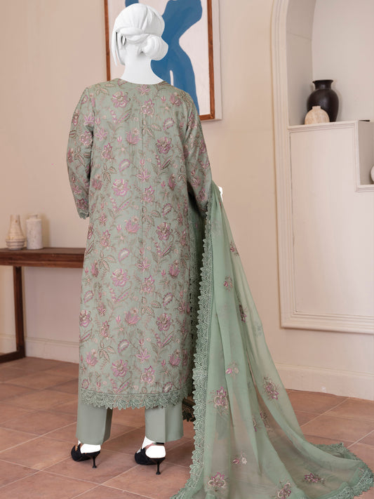 Embroidered Karandi