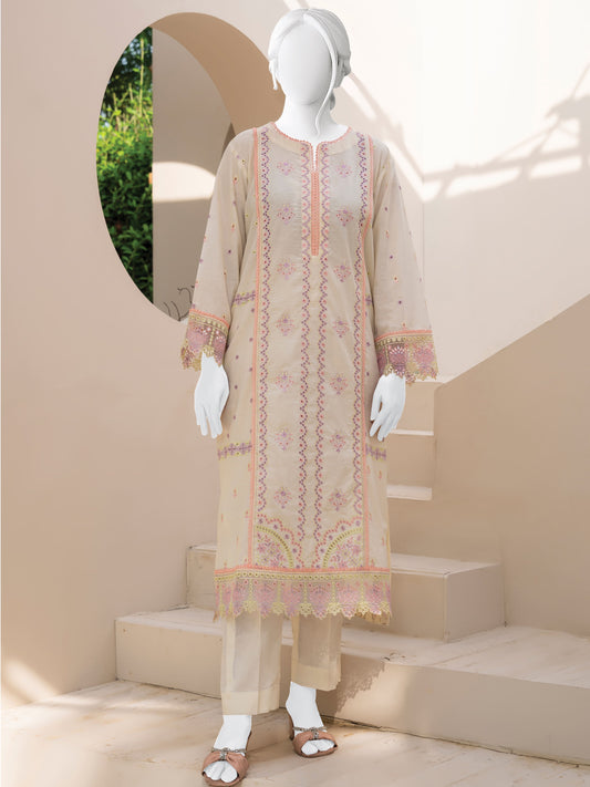 Embroidered Lawn 2PC Stitched