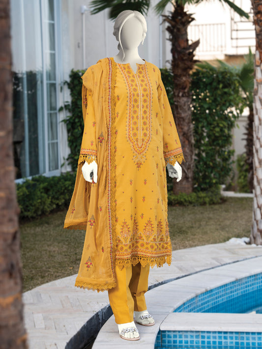 Embroidered Swiss Lawn