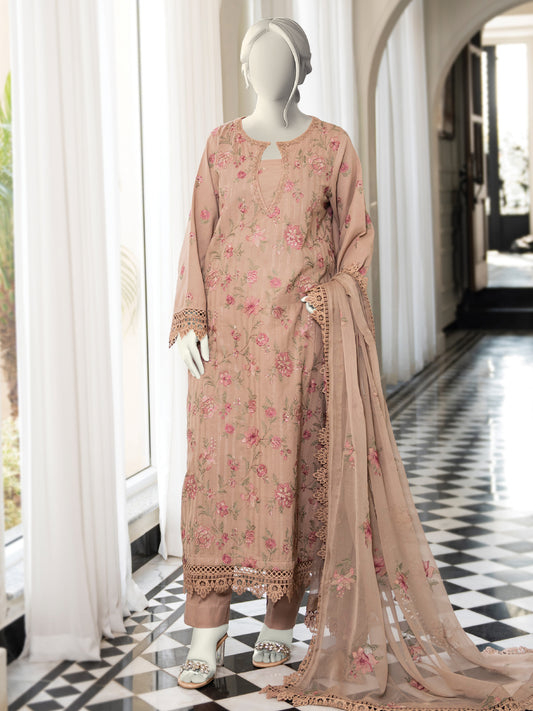 Embroidered Swiss Lawn