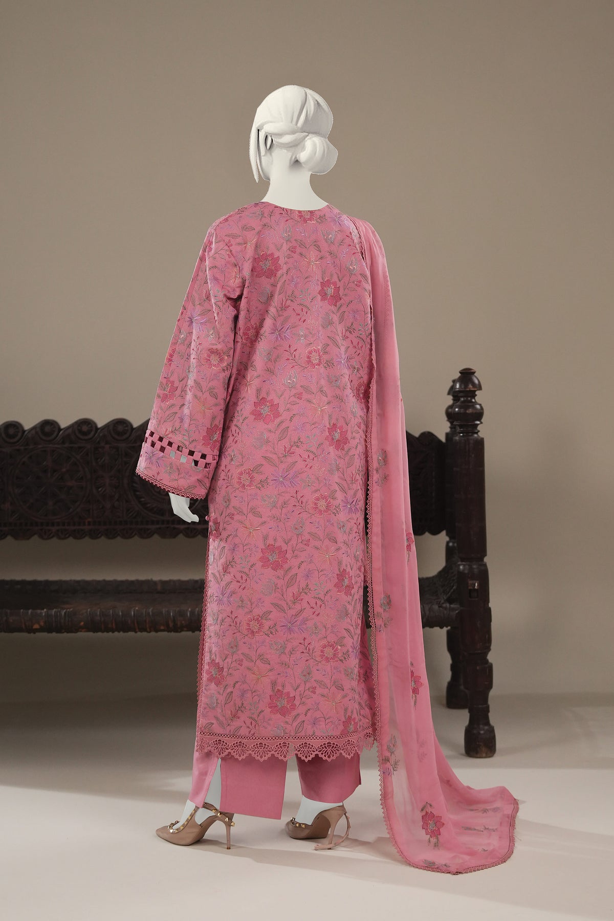Embroidered Karandi