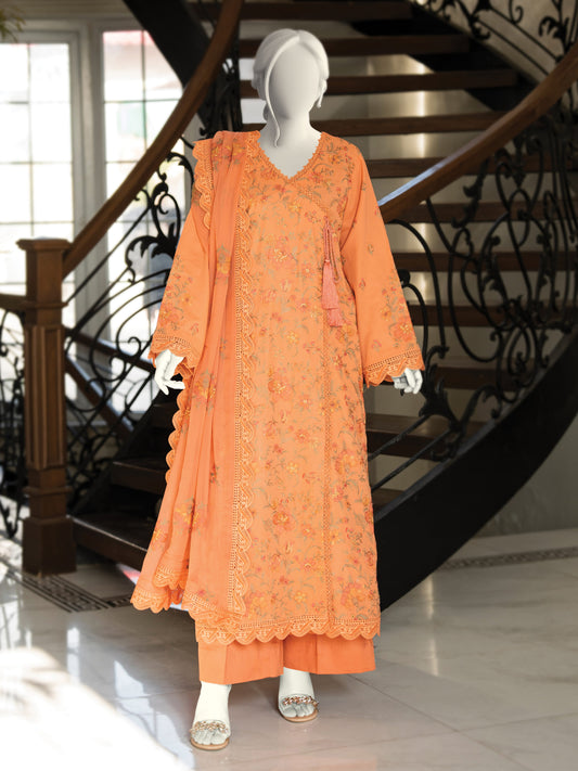 Embroidered Swiss Lawn