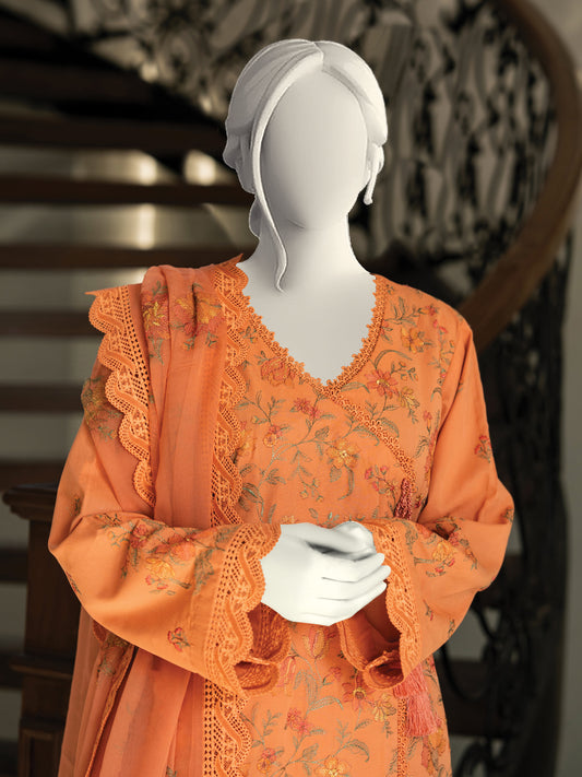 Embroidered Swiss Lawn