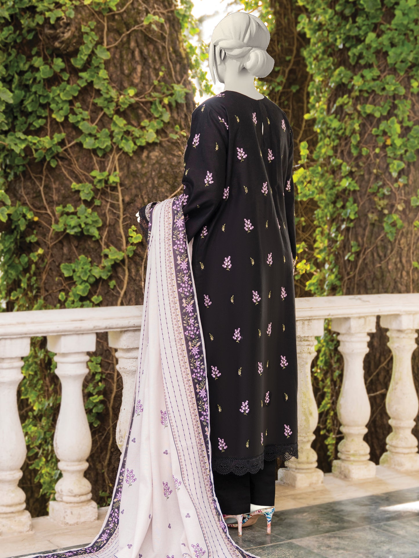 Embroidered Khaddar