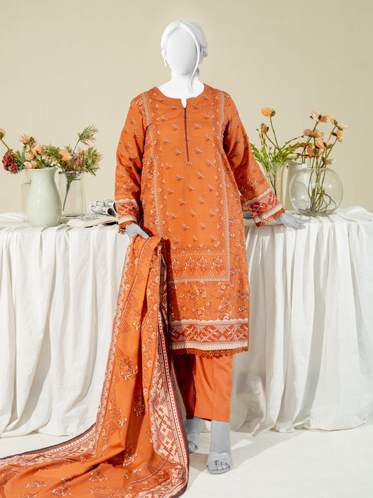 Printed Metallic Khaddar