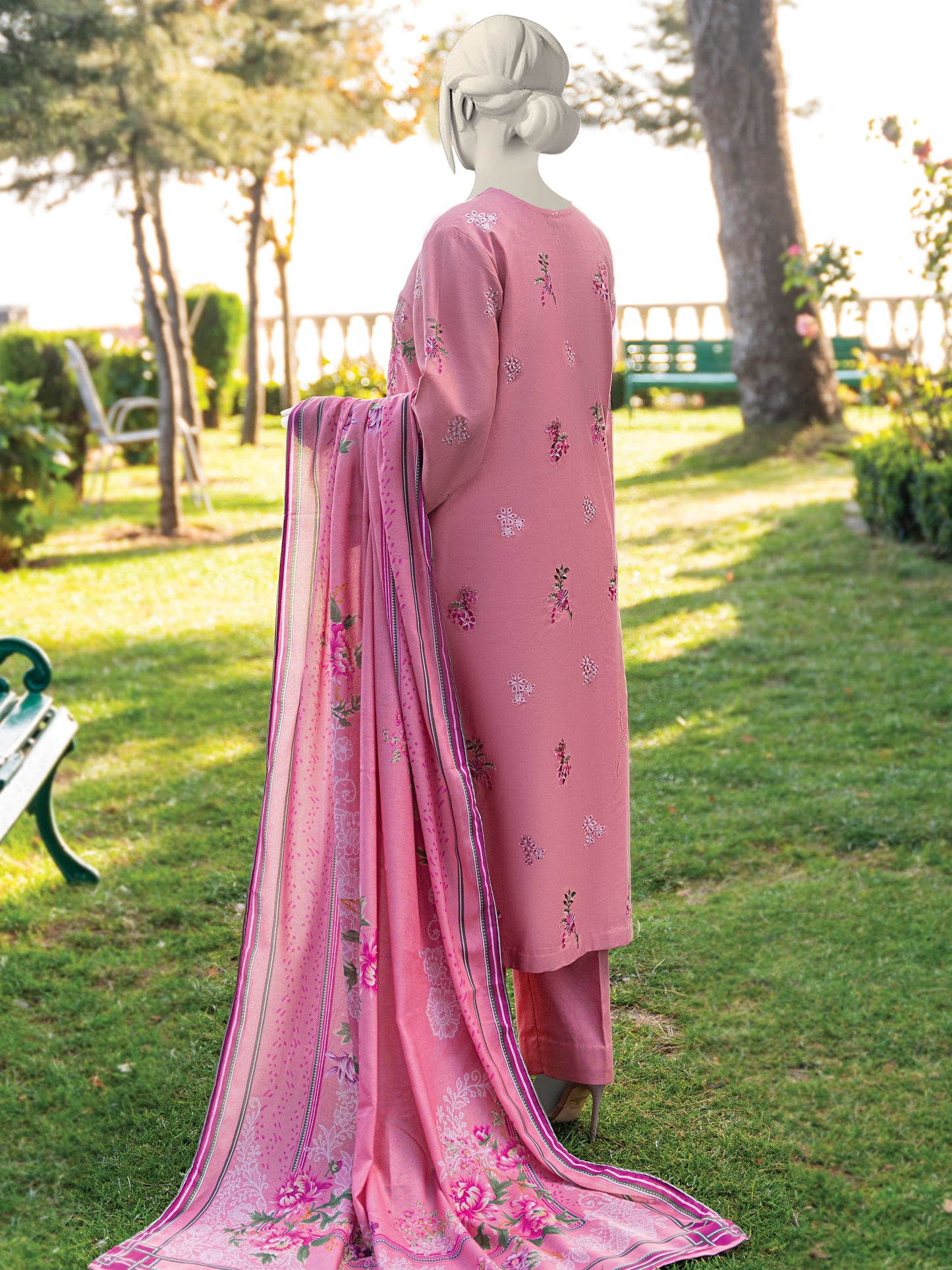 Embroidered Khaddar