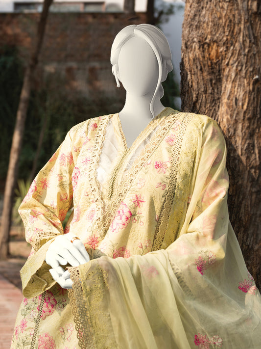 Embroidered Lawn