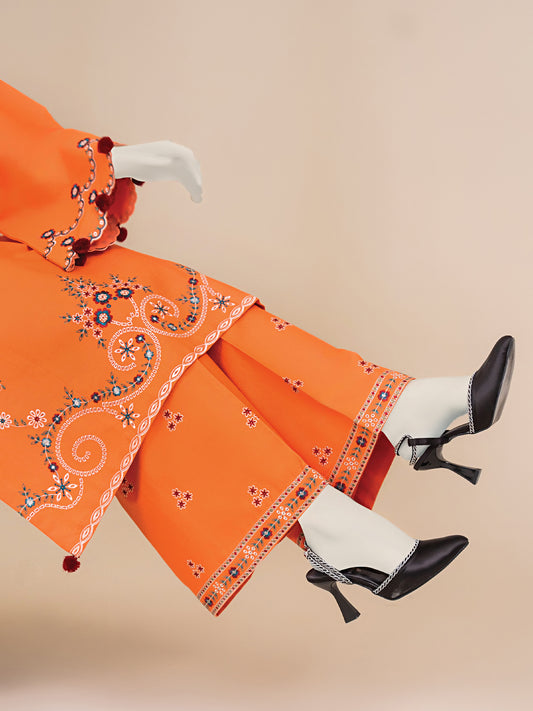 Embroidered Khaddar| Stitched