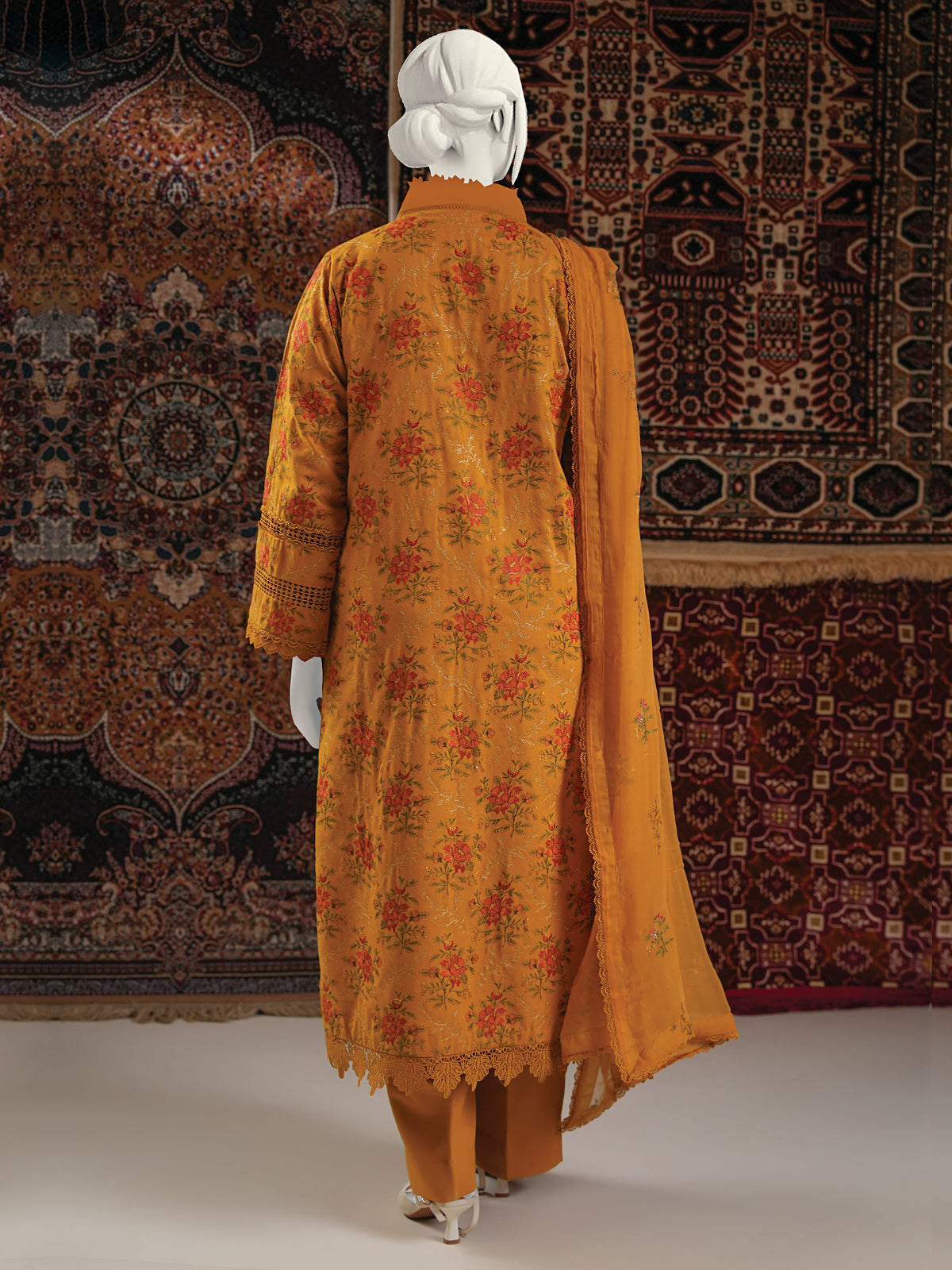 Embroidered Karandi