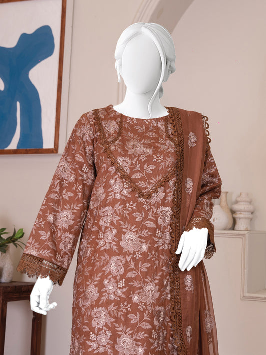 Embroidered Karandi