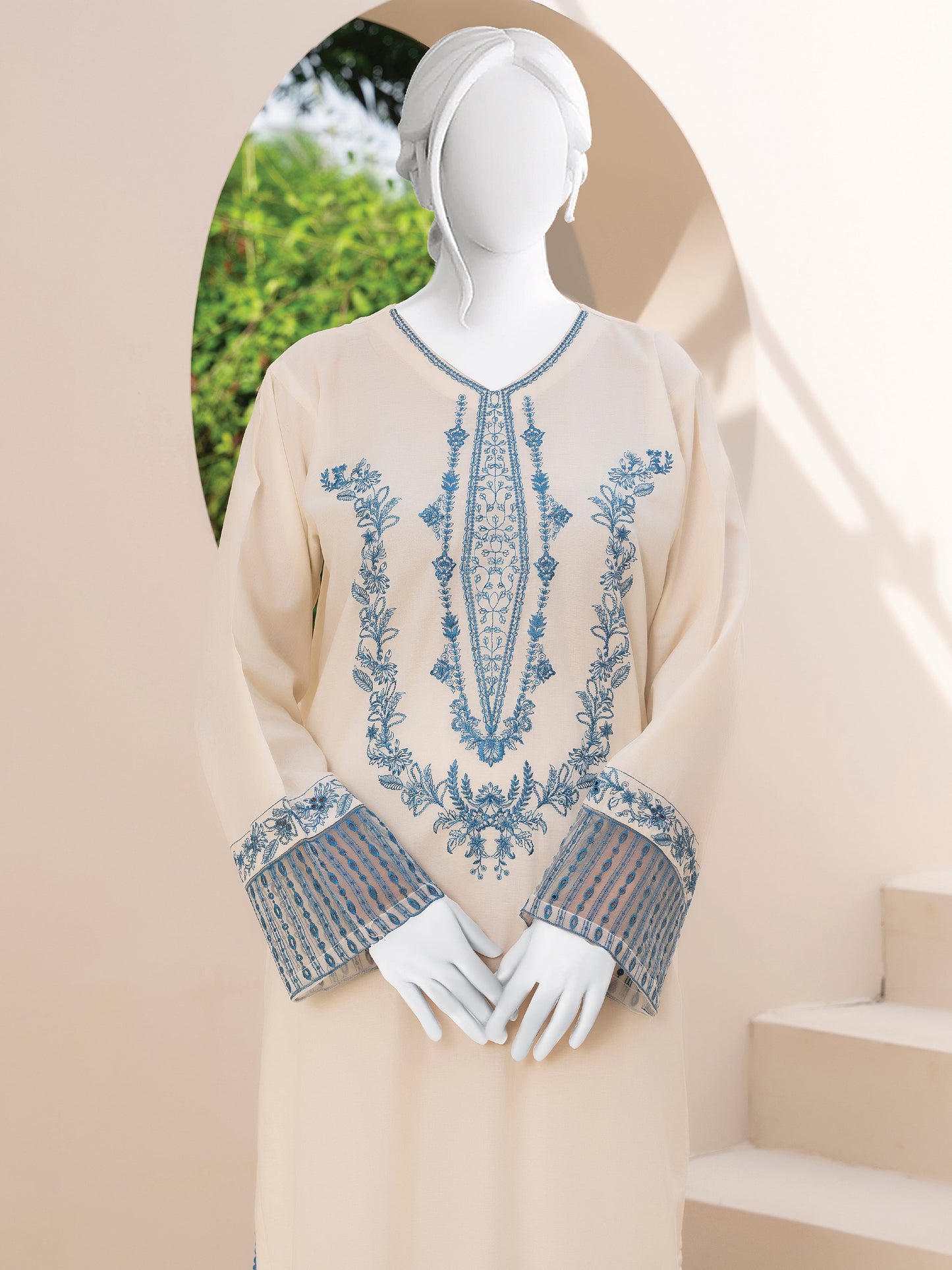 Embroidered Lawn 2PC Stitched