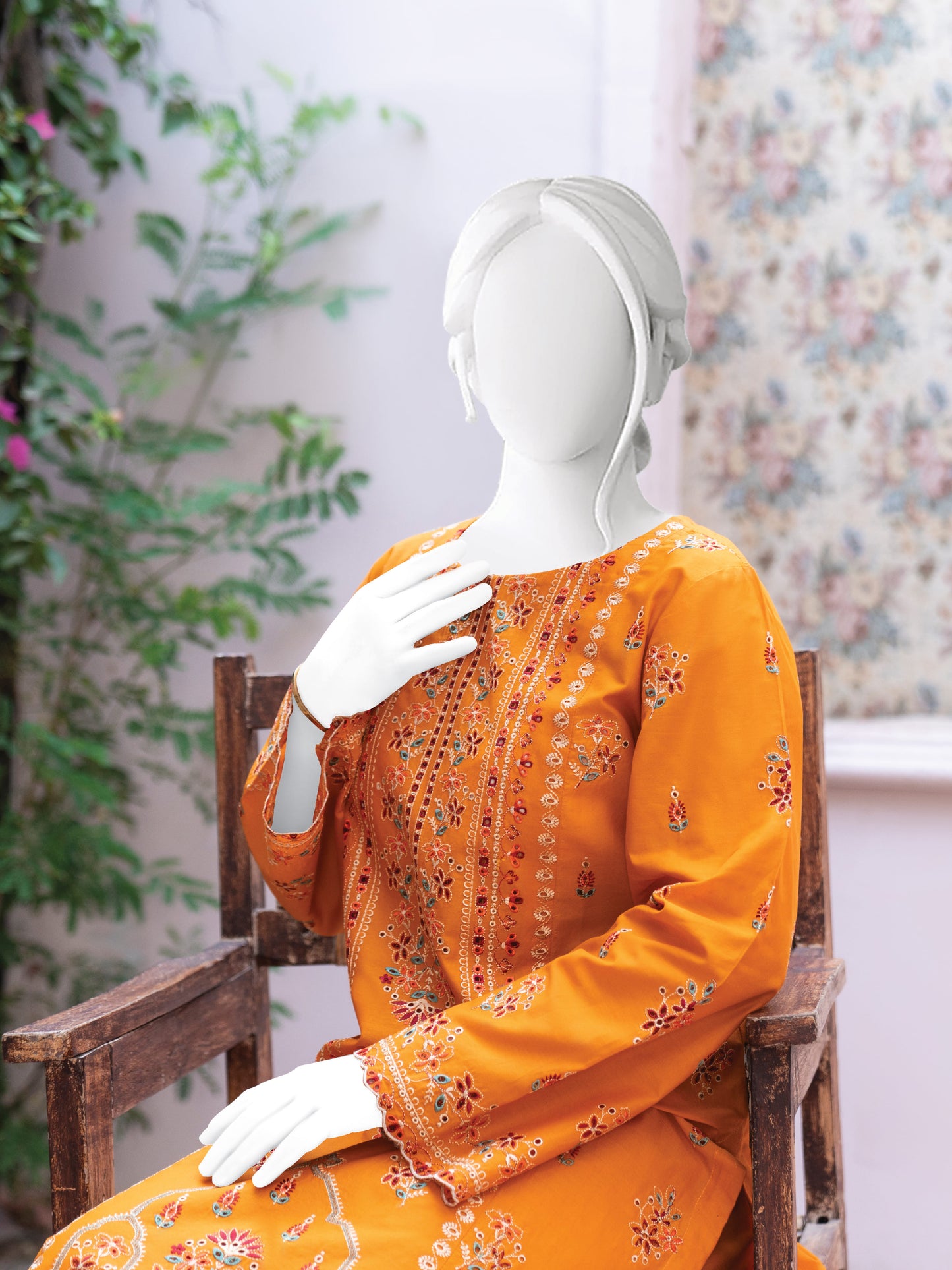 Embroidered Lawn 2PC Stitched