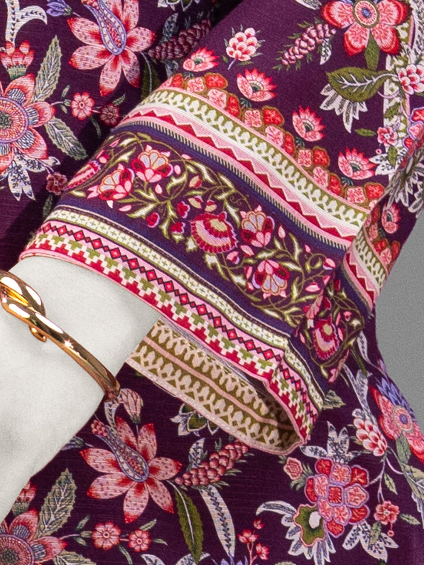 2-Piece Embroidered Khaddar Stitched