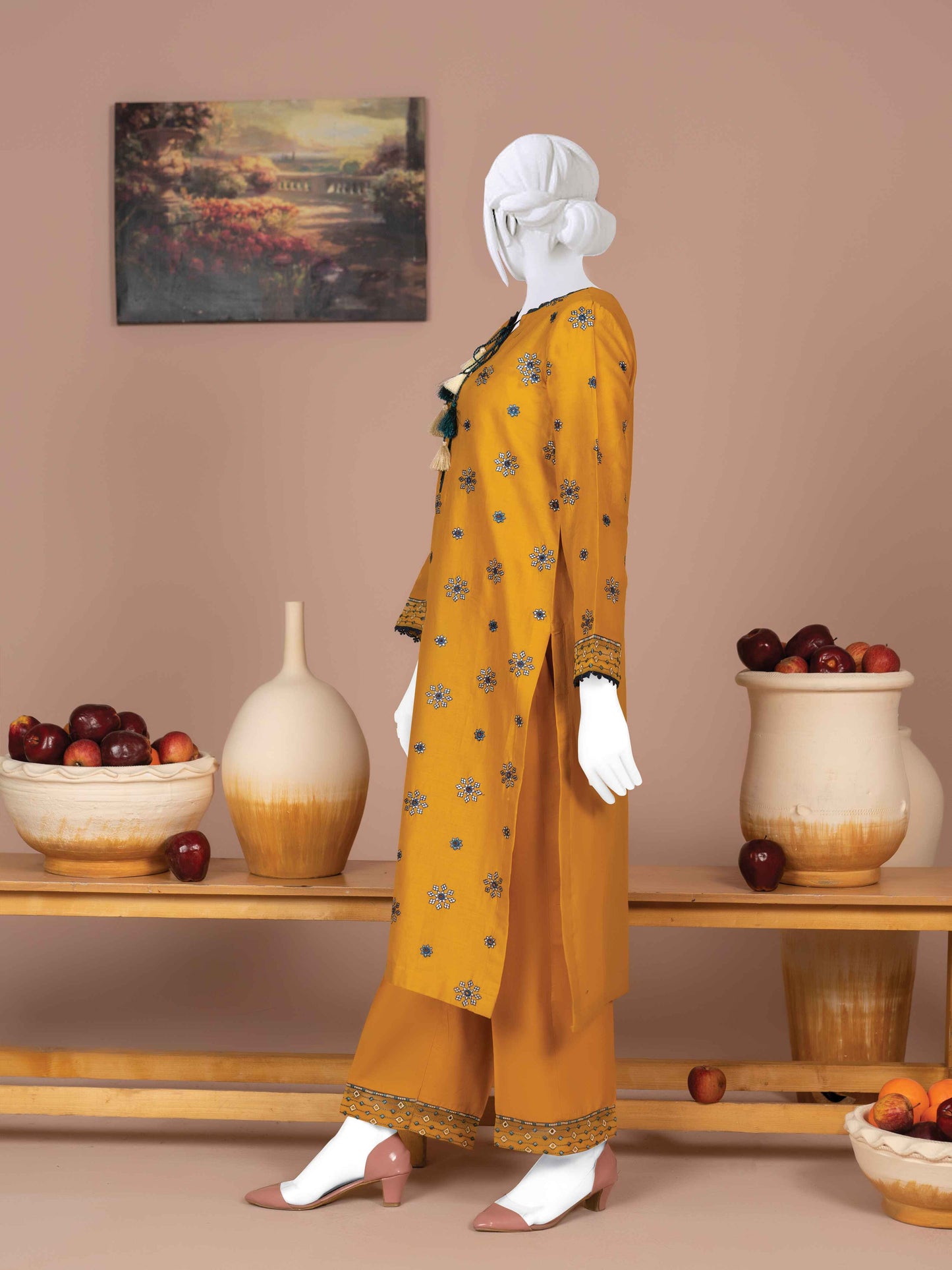 Embroidered Lawn 2PC Stitched