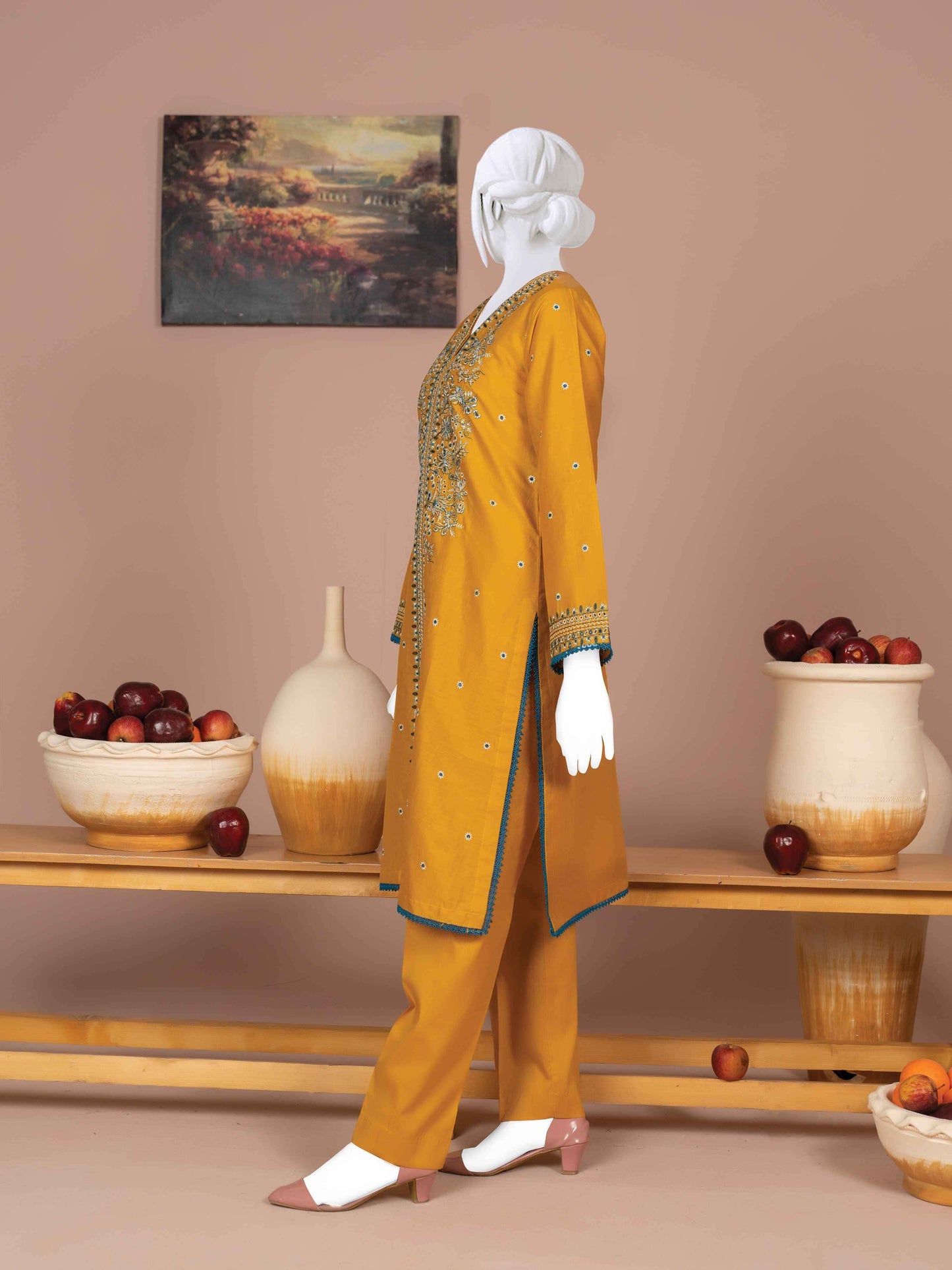 Embroidered Lawn 2PC Stitched