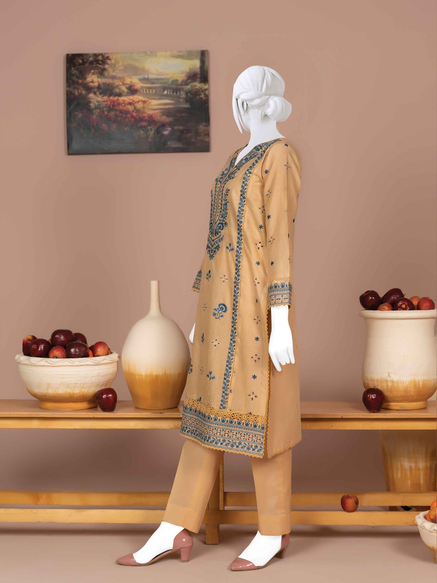 Embroidered Lawn 2PC Stitched