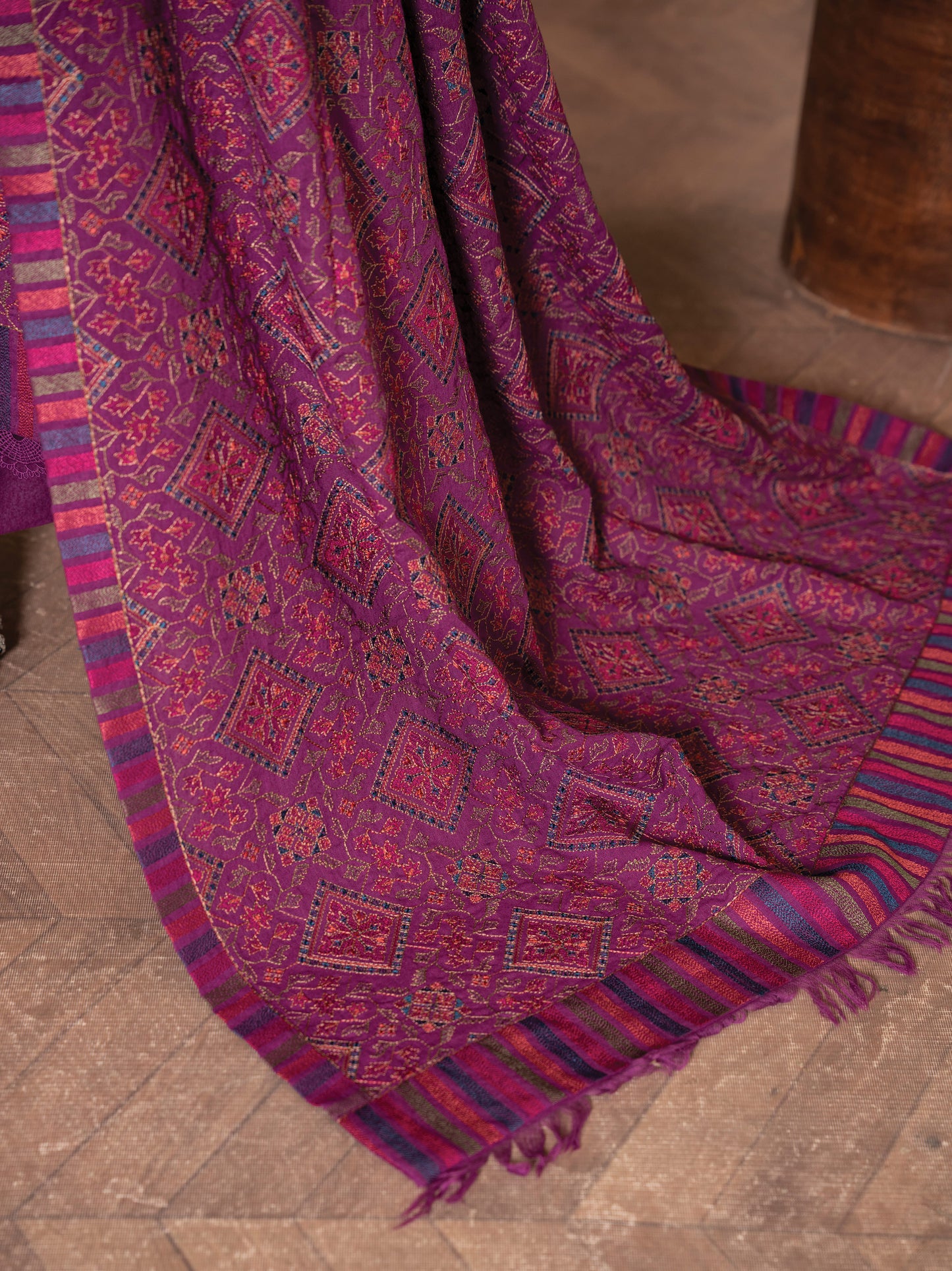 Embroidered Karandi