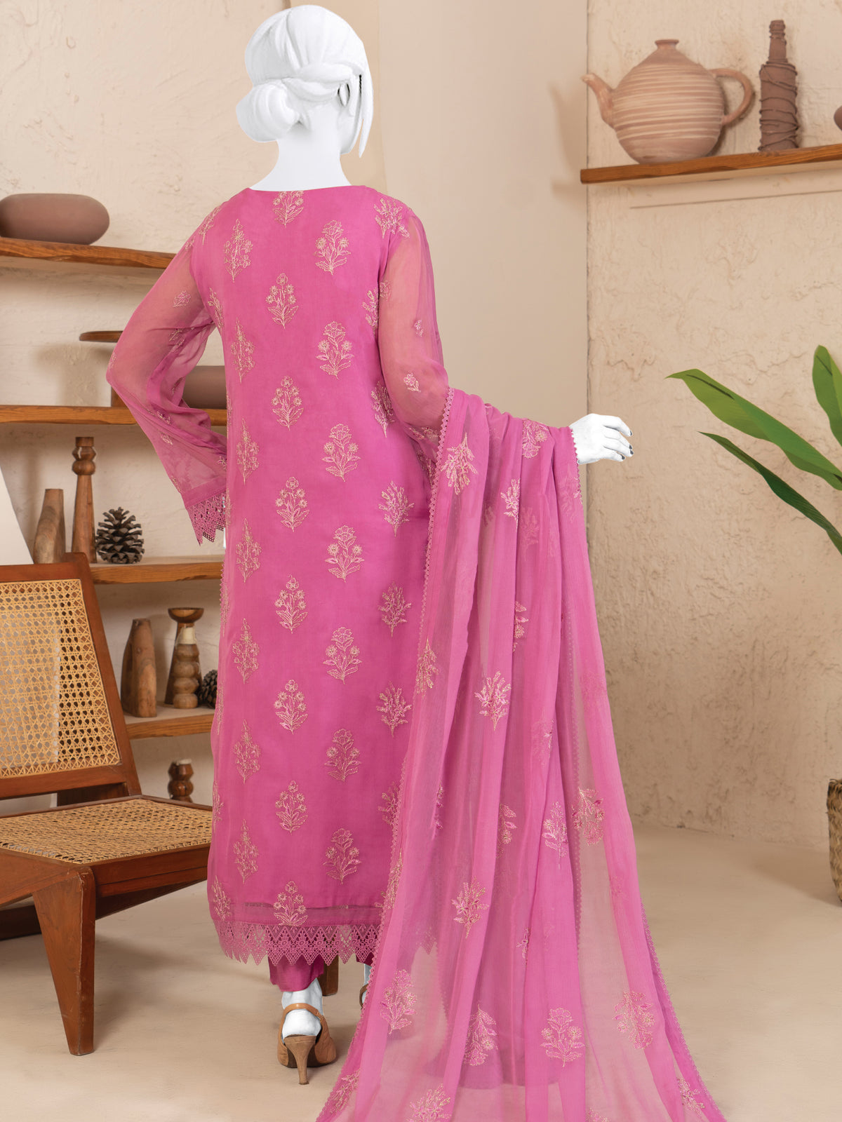 Embroidered Chiffon