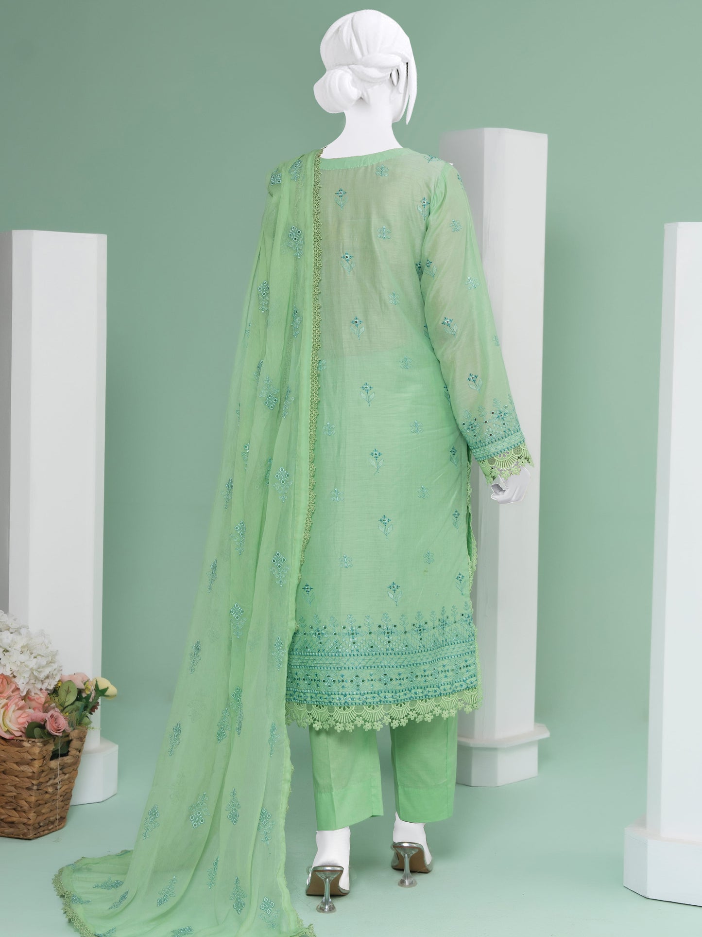 Embroidered Lawn
