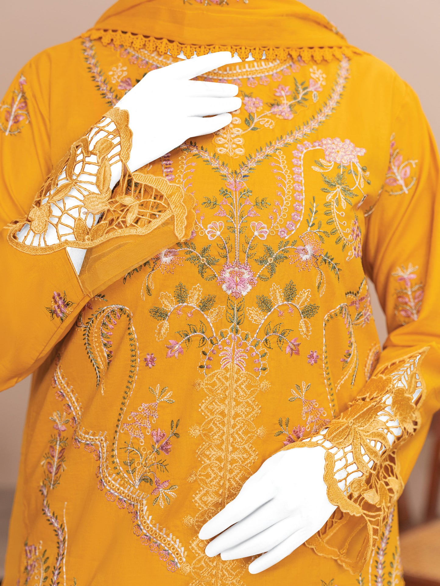 Embroidered Lawn 3PC Stitched
