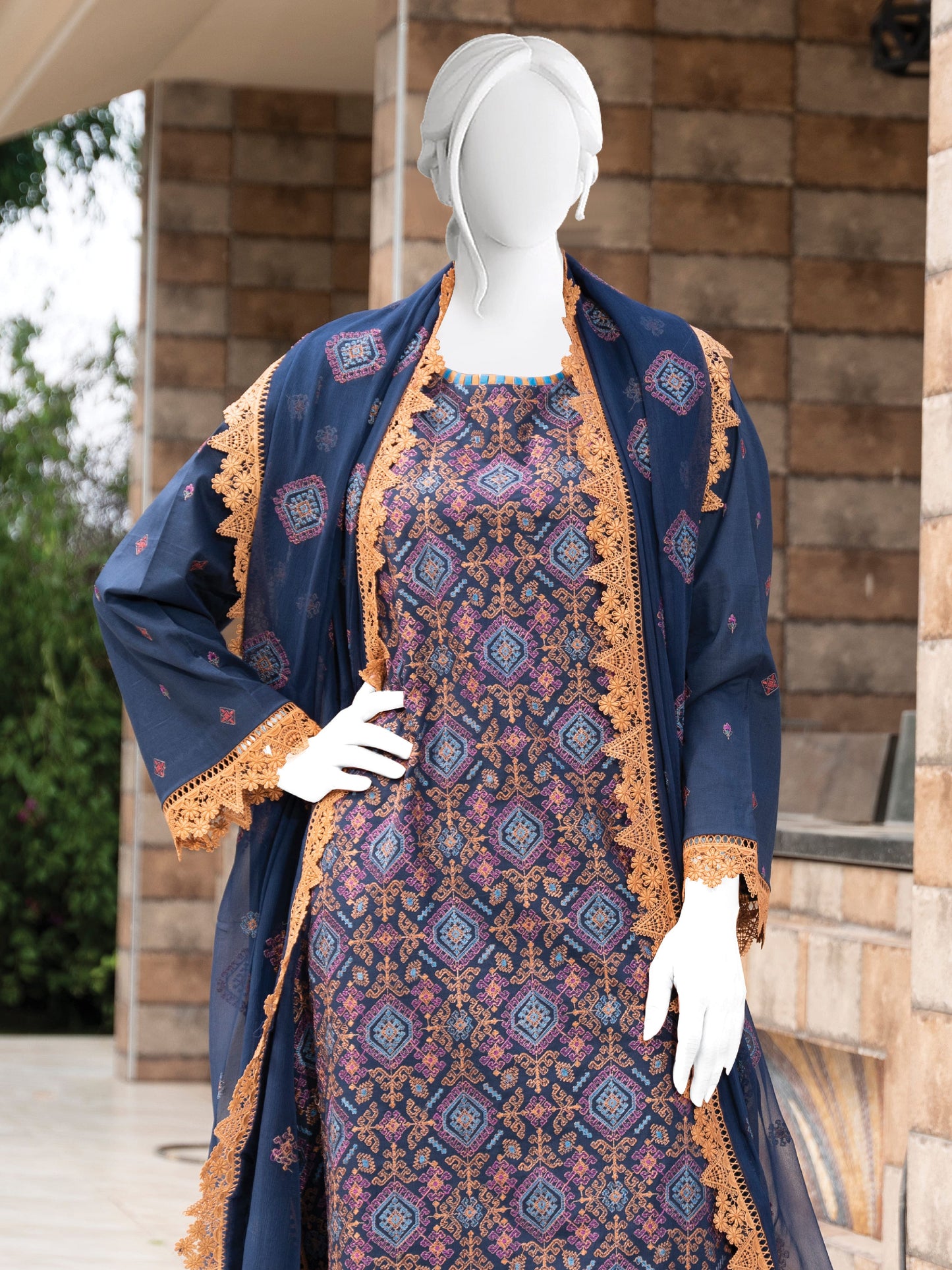 Embroidered Lawn