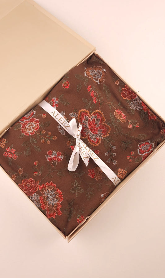 Embroidered Karandi