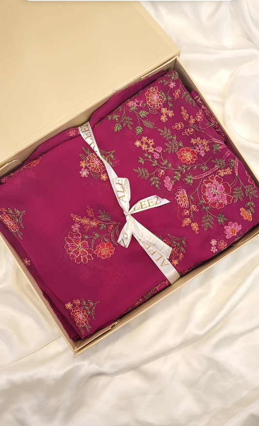 Embroidered Chiffon