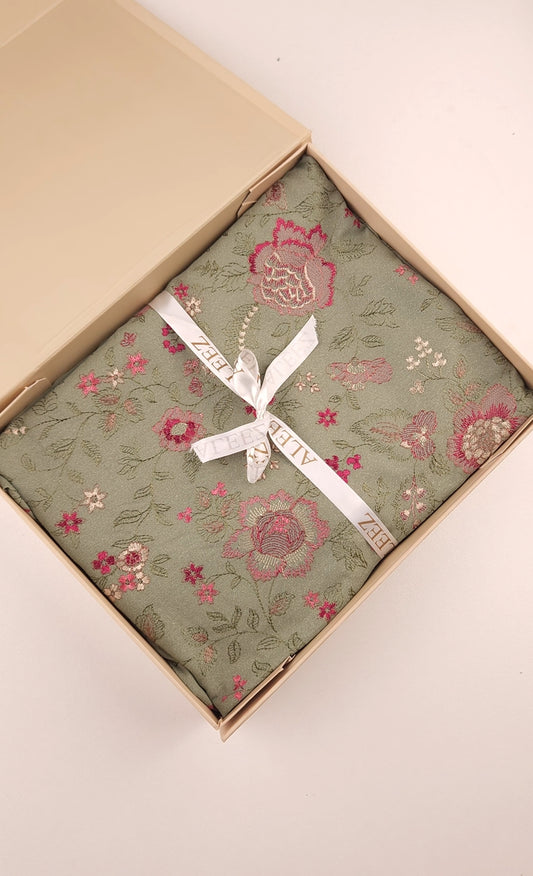 Embroidered Karandi