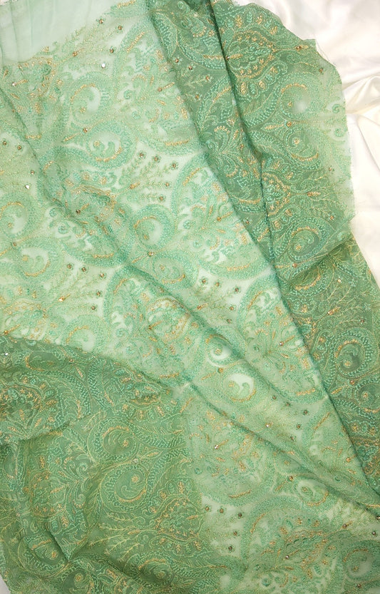 Embroidered Chiffon