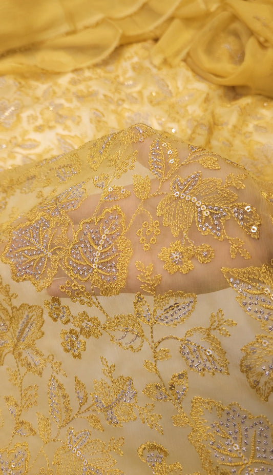 Embroidered Chiffon
