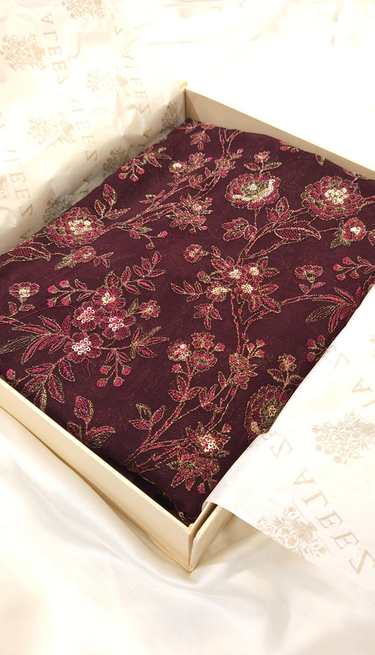 Embroidered Chiffon