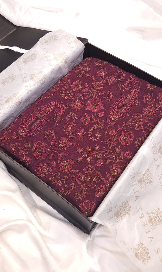 Embroidered Chiffon