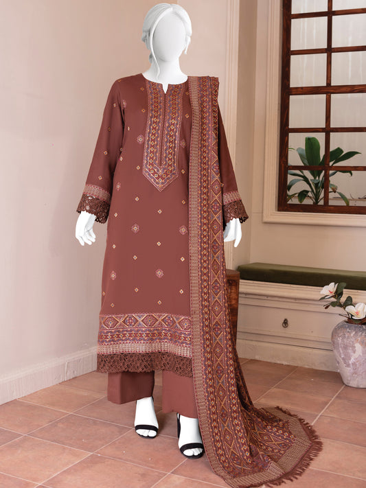 Embroidered Karandi