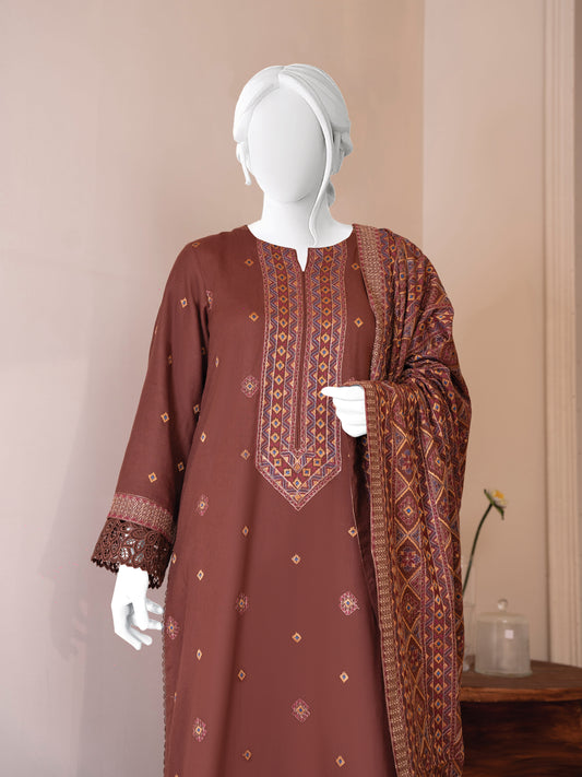 Embroidered Karandi