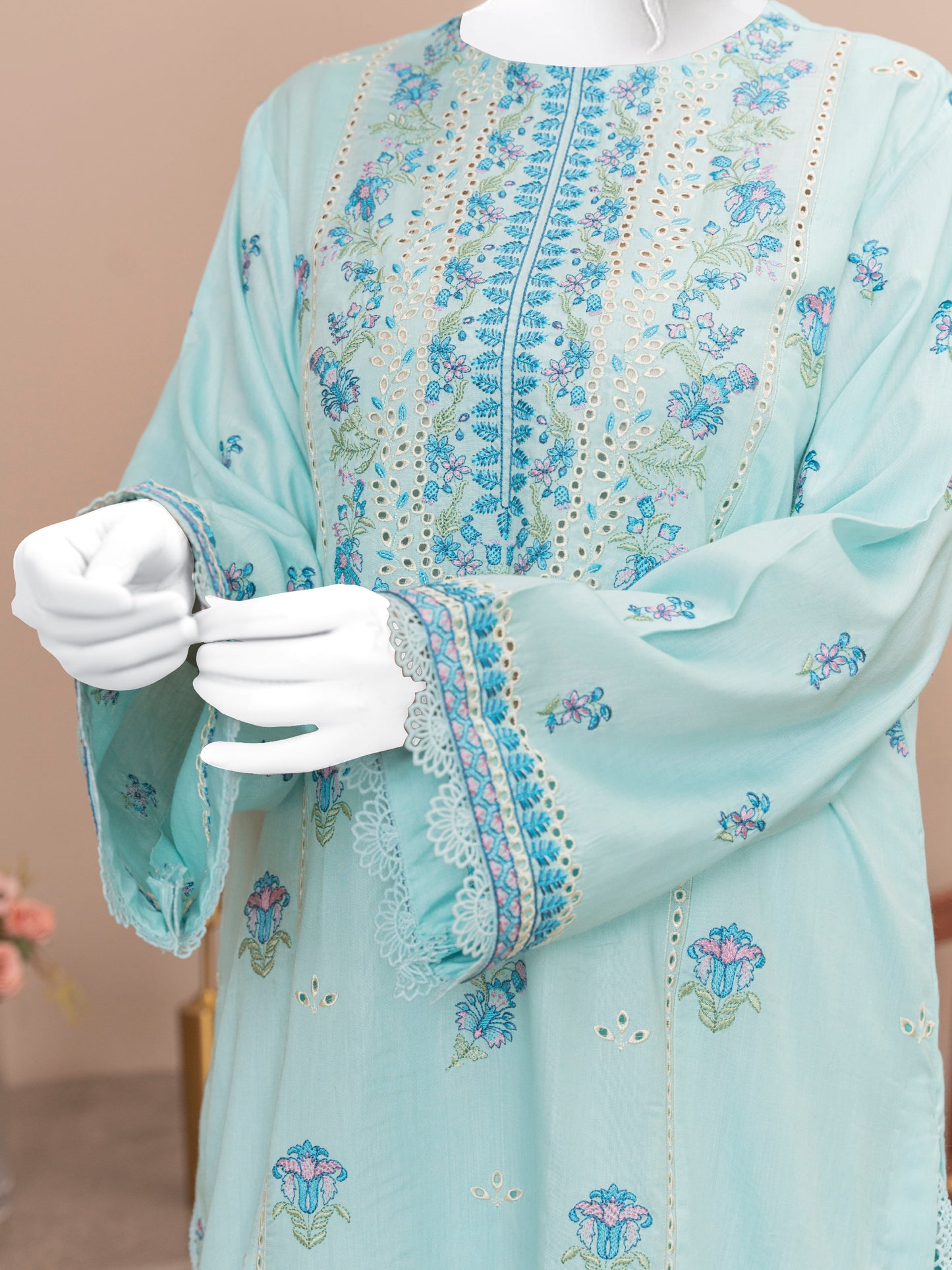 Embroidered Lawn 2PC Stitched