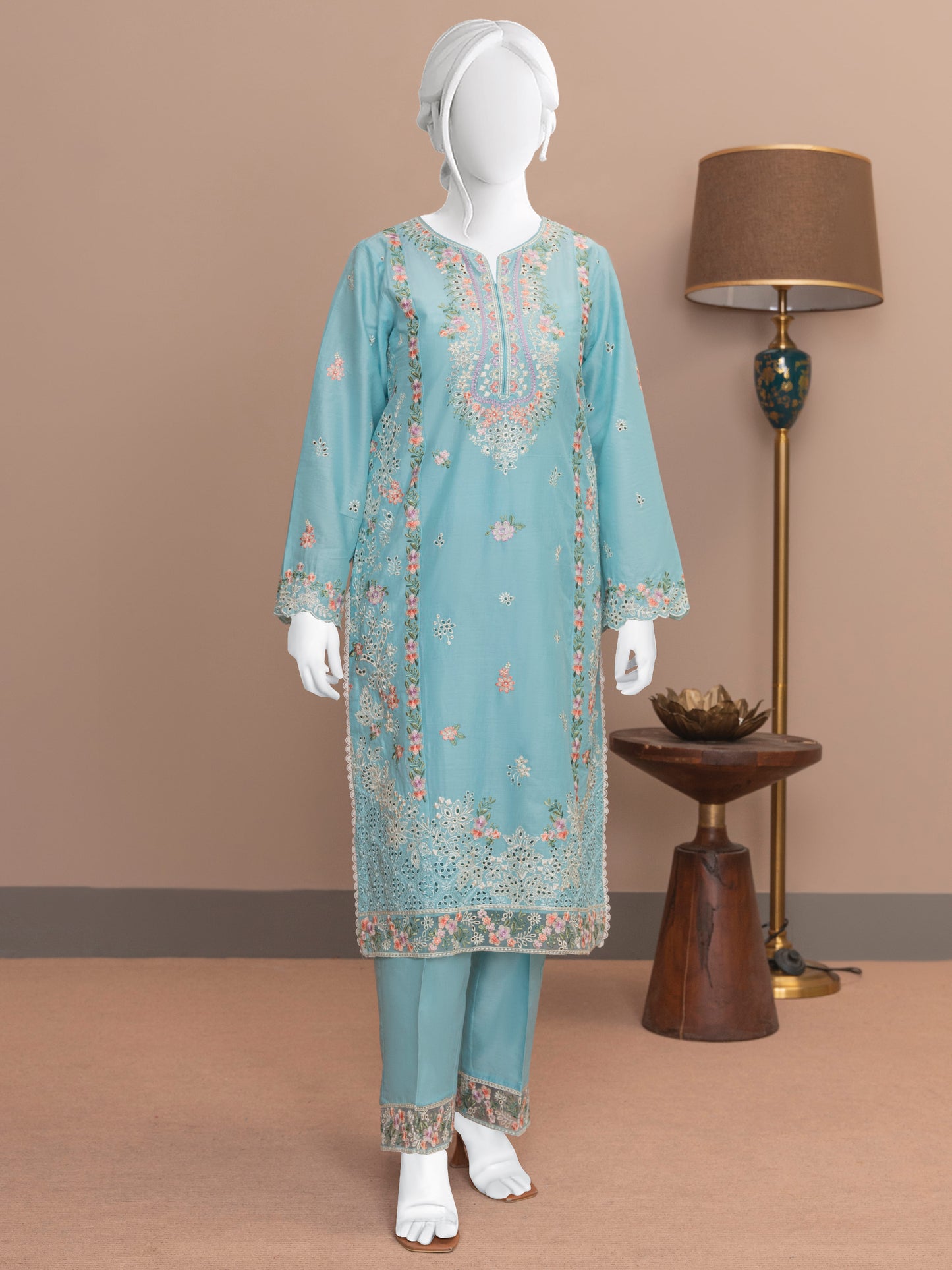 Embroidered Lawn 2PC Stitched
