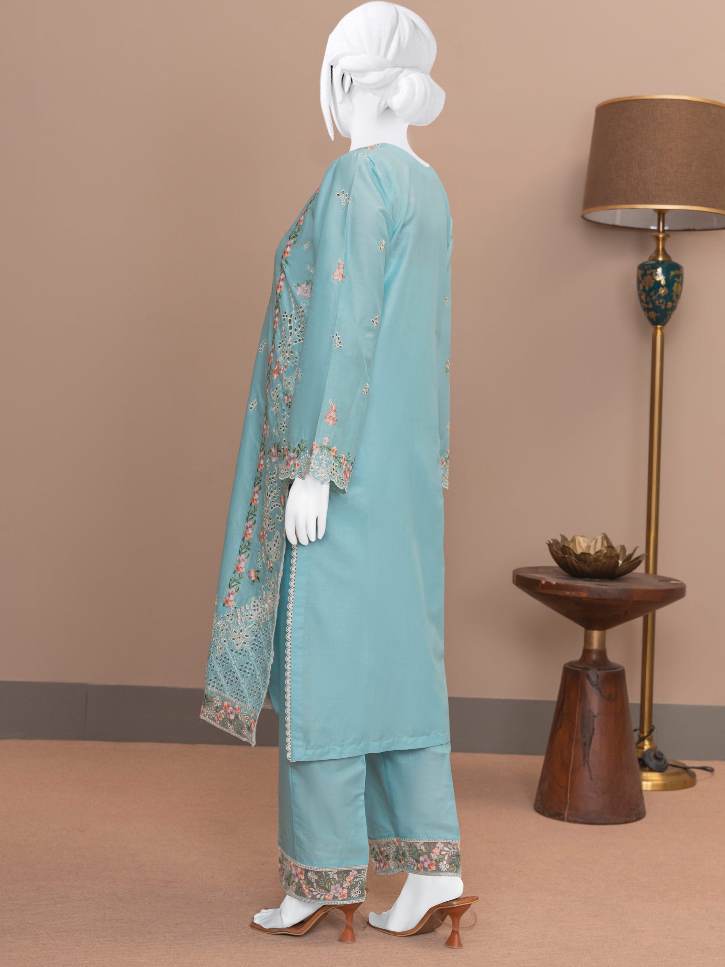 Embroidered Lawn 2PC Stitched