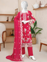 Embroidered Lawn Stitched 3-Pc