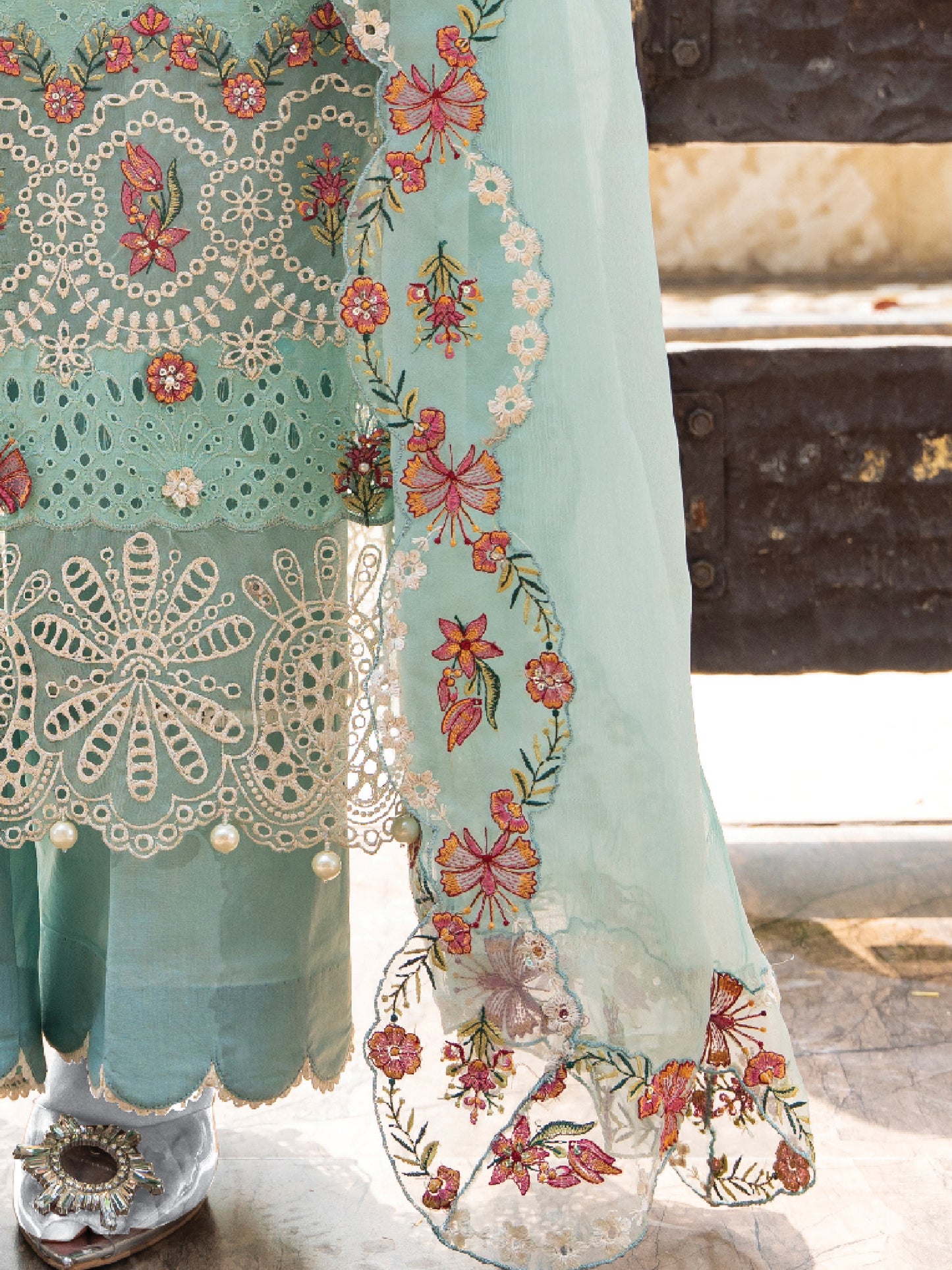 Embroidered Lawn Stitched 3-Pc