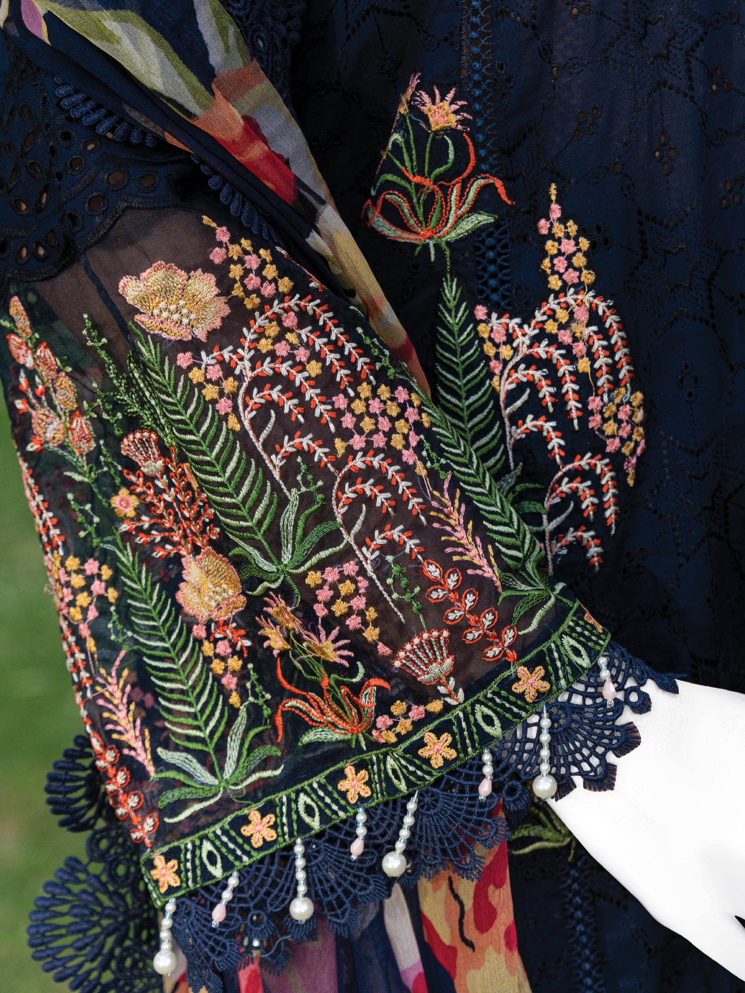 Embroidered Lawn Stitched 3-Pc
