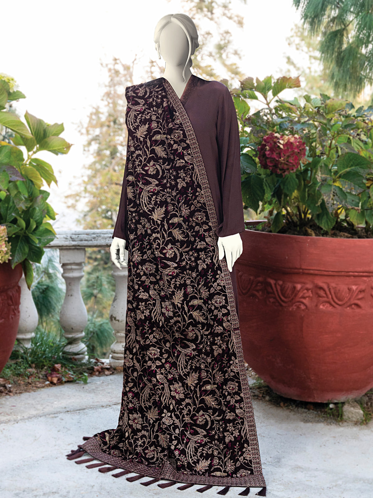 Velvet Shawl