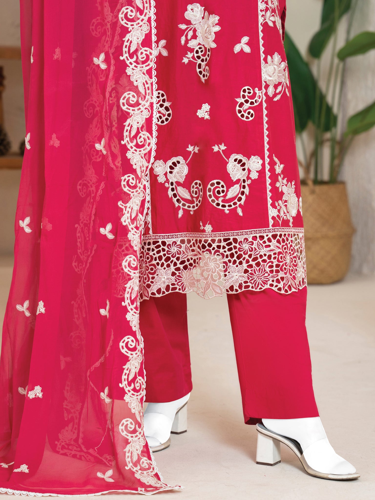 Embroidered Lawn Stitched 3-Pc