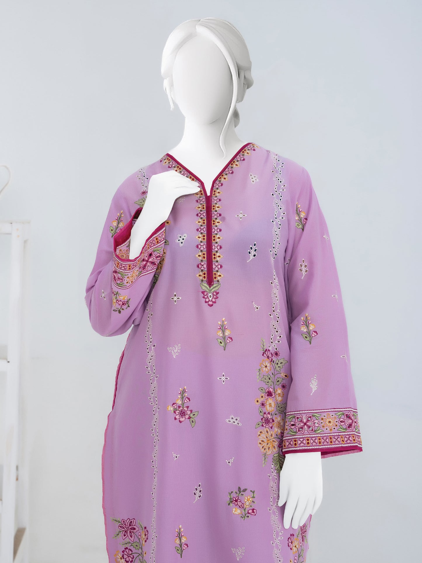 Embroidered Lawn 2PC Stitched