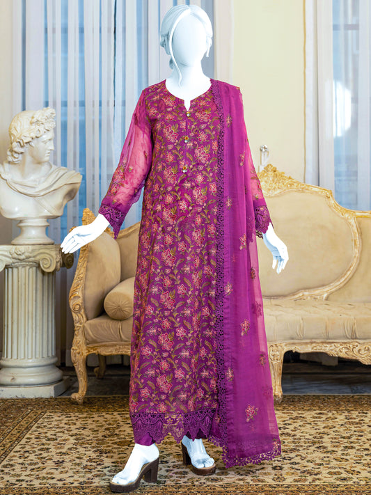 Embroidered Chiffon